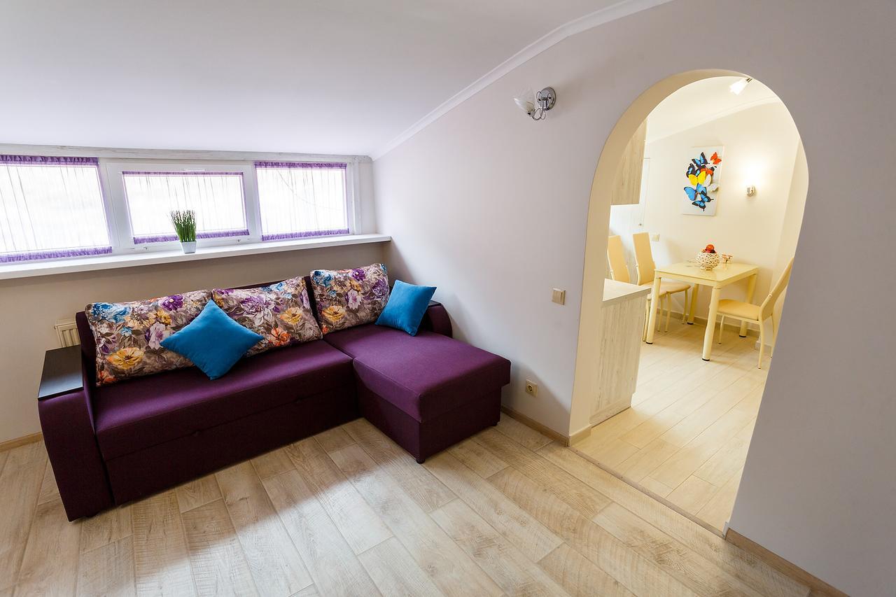 Furmanska 3 Mansarda Apartman Lviv Kültér fotó